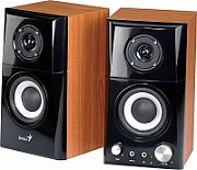 BOXE GENIUS 2.0, RMS: 14W (2 x 7W), black&ampampcherry wood,  SP-HF500A II   31730032400  (include TV 3 lei)
