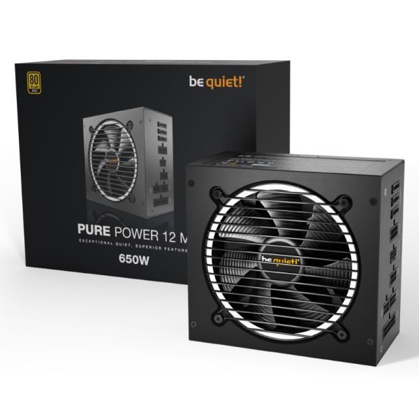 BE QUIET Pure Power 12 M 650W Gold PSU_1