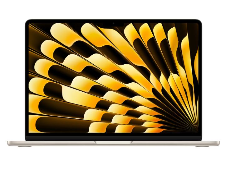 Laptop Apple MacBook Air 13 MW0Y3RO/A, 13.6 inch 2560 x 1664, Apple M4 10-Core (10 C / 10 T), 16 GB RAM, 256 GB SSD, Apple 8-Core GPU, Mac OS, Starlight
