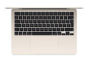 Laptop Apple MacBook Air 13 MW0Y3RO/A, 13.6 inch 2560 x 1664, Apple M4 10-Core (10 C / 10 T), 16 GB RAM, 256 GB SSD, Apple 8-Core GPU, Mac OS, Starlight