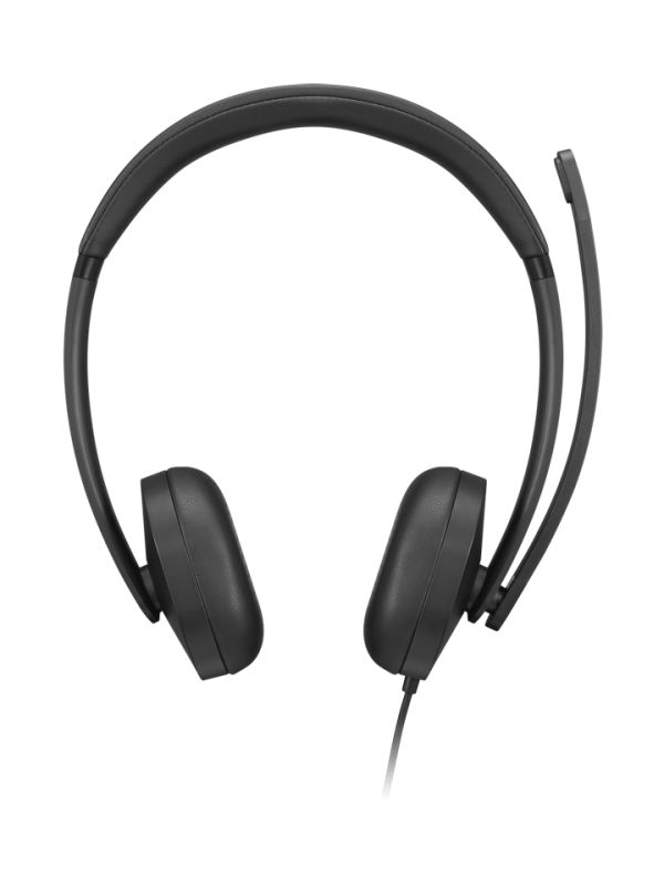 Lenovo VoIP 5000 Wired Headset w/ Mic  USB A/C  Bl