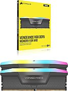 DDR5, 32GB, KIT 2x16GB, 6000MT/s, C38, 1.35V, XMP&EXPO, Gri, RGB, VENGEANCE