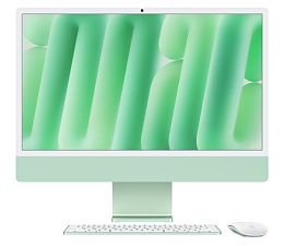 All-In-One Apple iMac 24 MWV33ZE/A, 24 inch 4480 x 2520, Apple M4 (10 C / 10 T, 3.2 GHz - 4.4 GHz, 24 MB cache, 28 W), 16 GB LPDDR5x, 512 GB SSD, Apple 10-Core GPU 8 GB, MacOS, Blue