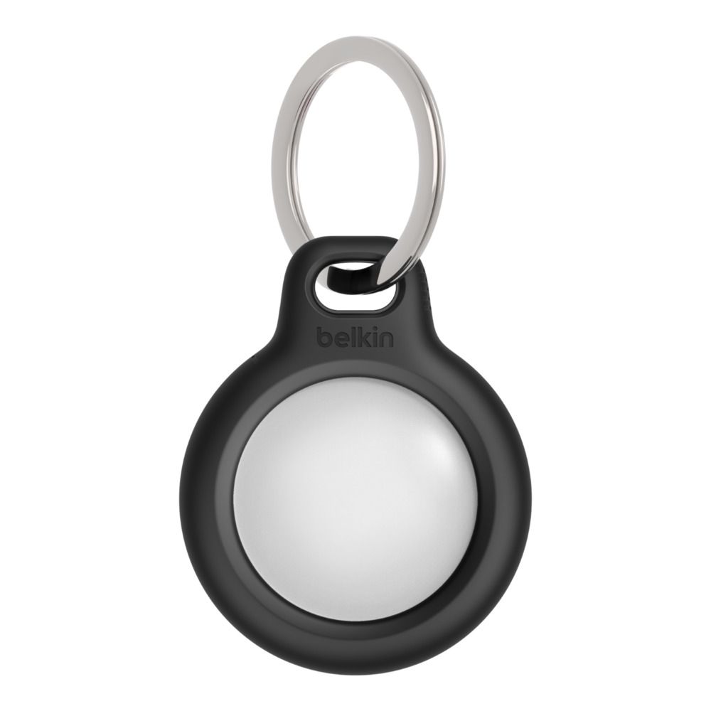 KEYRING FOR APPLE AIRTAG BLACK/ Detaliu 2
