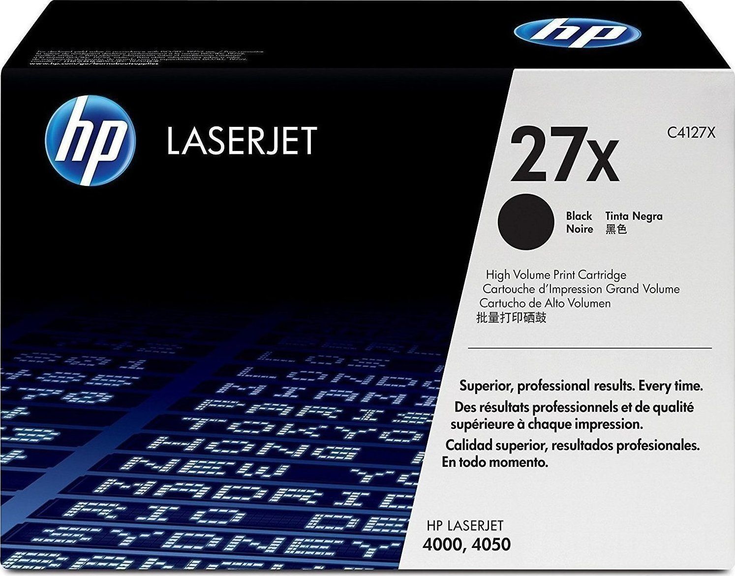HP 27X cartuș toner 1 buc. Original Negru
