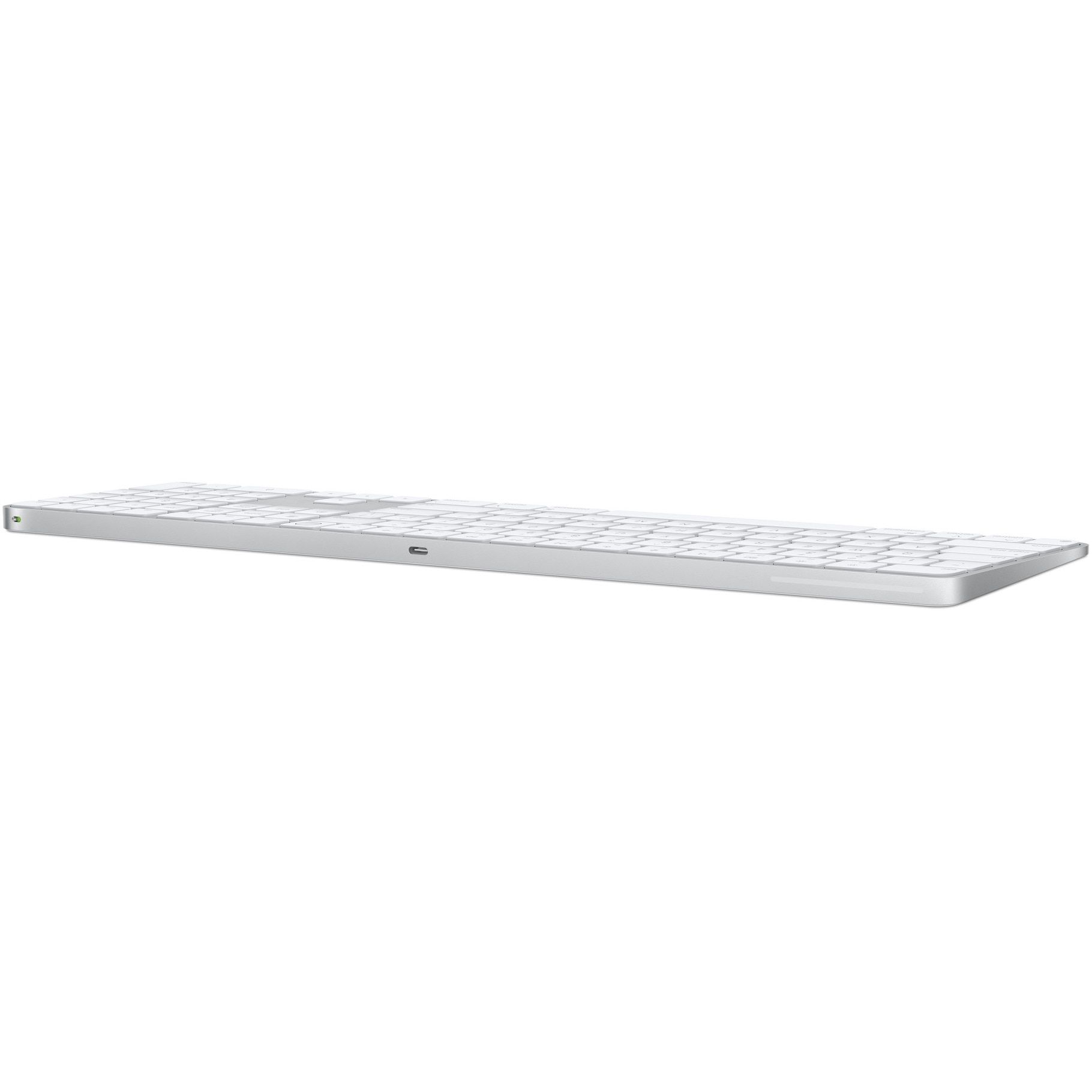 Apple Magic Keyboard (2024) w Touch ID and Numeric Keypad - Romanian - White Keys Detaliu 1
