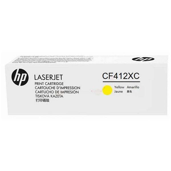 HP CONTRACT Cartridge No 410X HP410X HP 410X Yellow Gelb HC (CF412XC)