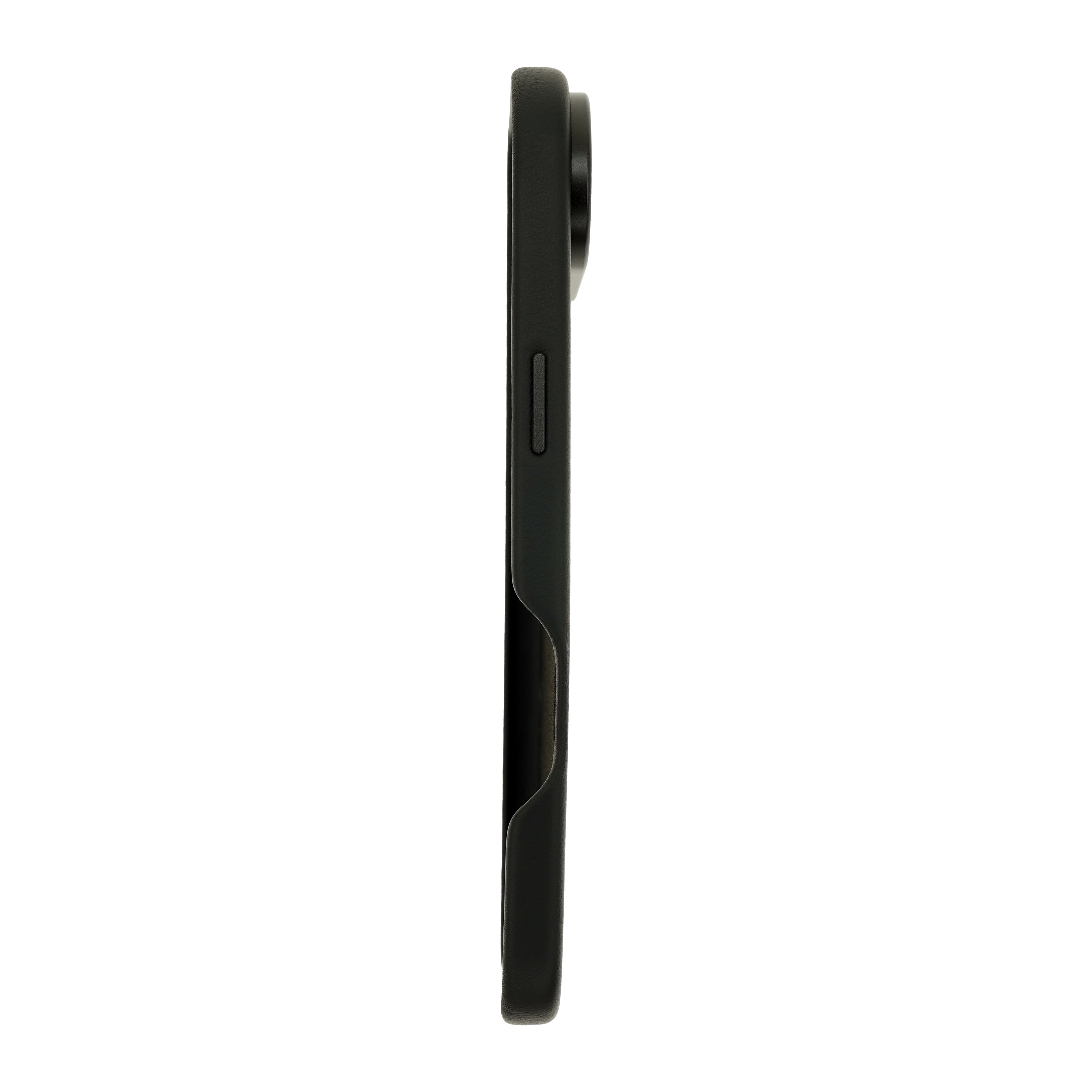 Dviced Leather MagSafe iPhone Air case - Black Detaliu 2
