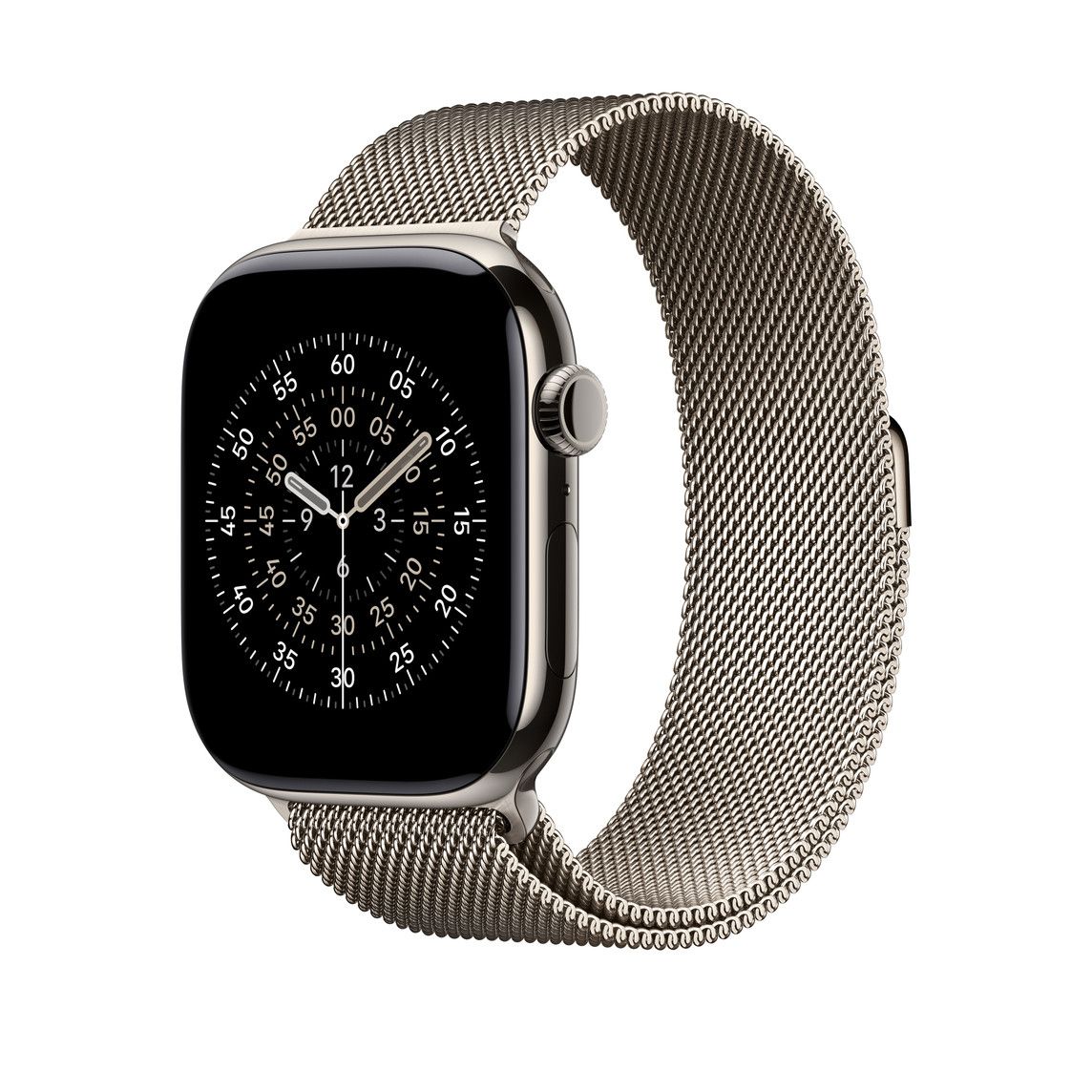 Apple Watch 46mm Loop:  Natural Milanese Loop - S/M Detaliu 2