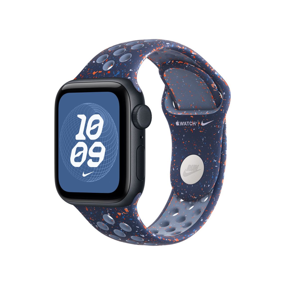 Apple Watch 40mm Band:  Blue Ribbon Nike Sport Band - S/M Detaliu 1