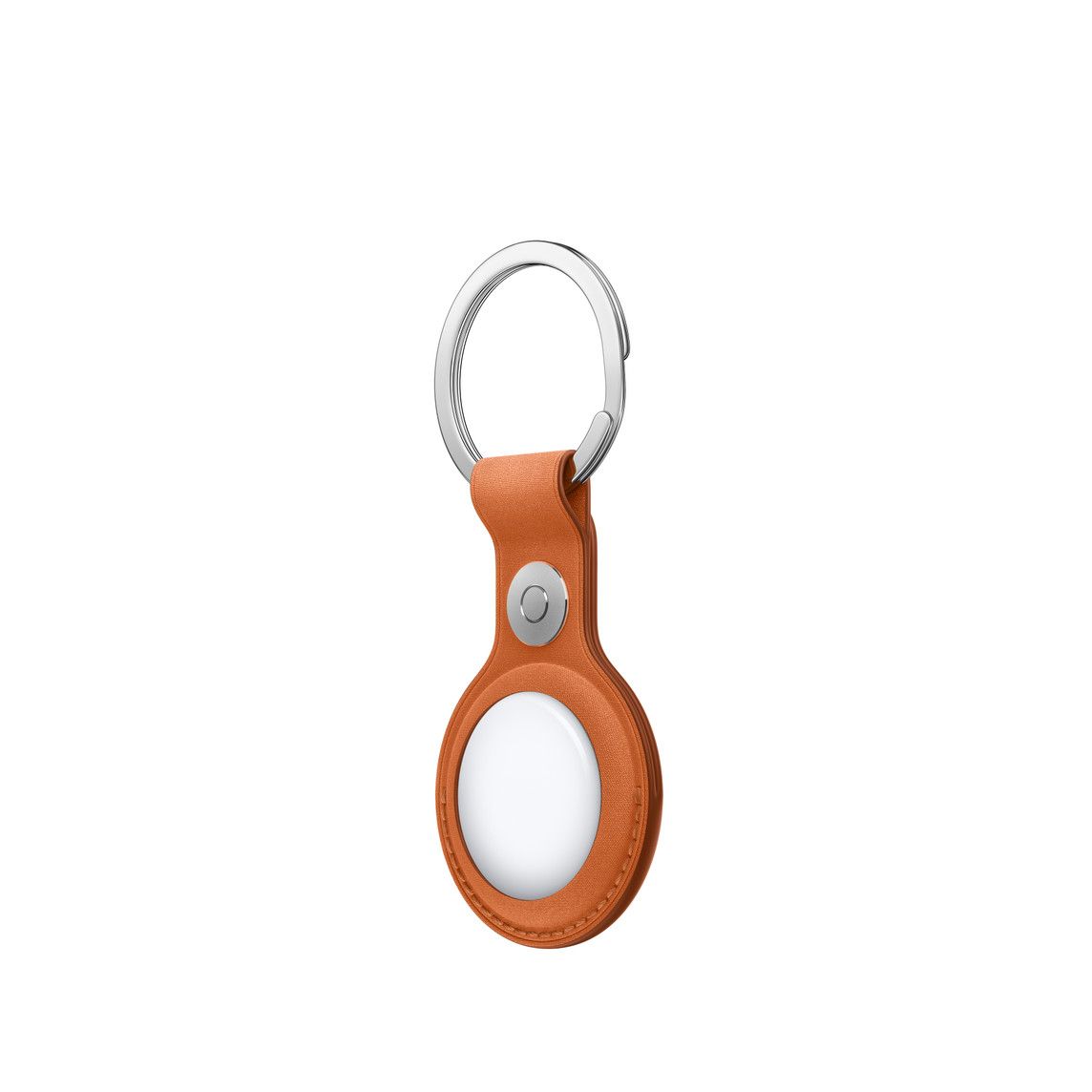 AirTag FineWoven Key Ring - Fox Orange Detaliu 1