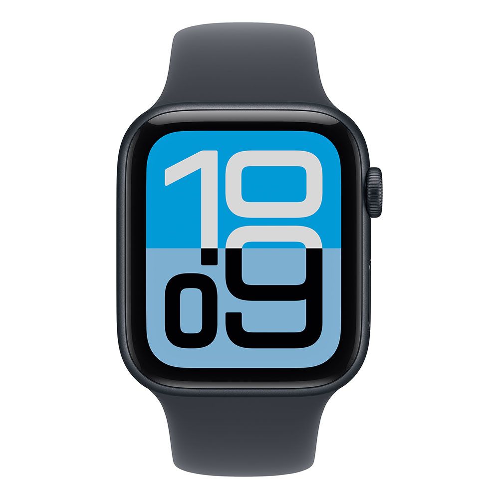 Apple Watch SE 3 GPS + Cellular 44mm Midnight Aluminium Case with Midnight Sport Band - M/L Detaliu 2