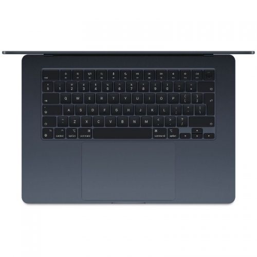 Laptop Apple MacBook Air Z1GU000BN, 15.3 inch 2880 x 1864, Apple M4 10-Core (10 C, N/A - N/A, N/A cache, N/A), 16 GB LPDDR5X, 1 TB SSD, Apple M4 10-core, Mac OS, Tastatura US, Midnight Detaliu 1