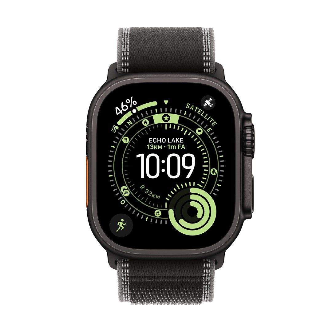 Apple Watch Ultra 3 5G 49mm Black Titan Case Detaliu 1