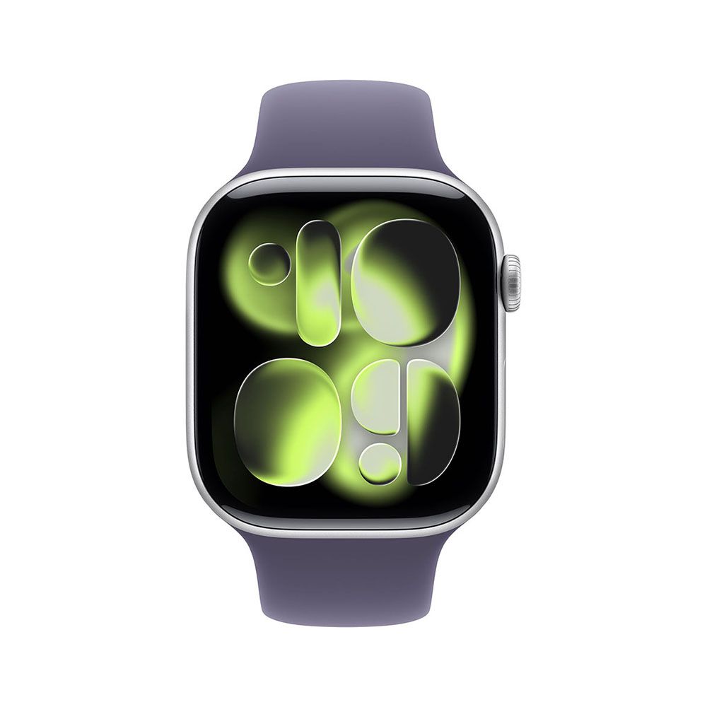 Apple Watch S11 Cellular 42mm Silver Aluminium Case with Purple Fog Sport Band - M/L Detaliu 2