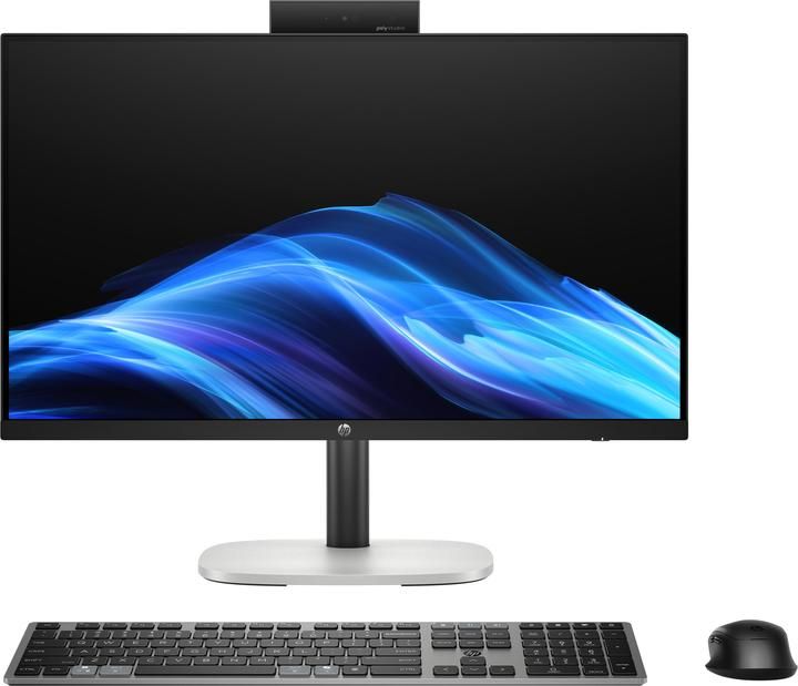 All-In-One HP ProStudio 4 AiO G1i, 23.8 inch 1920 x 1080, Intel Core Ultra 5 - 225T (10 C / 10 T, 1.9 GHz - 4.9 GHz, 20 MB cache), 16 GB RAM, 512 GB SSD, Intel Graphics, Windows 11 Pro