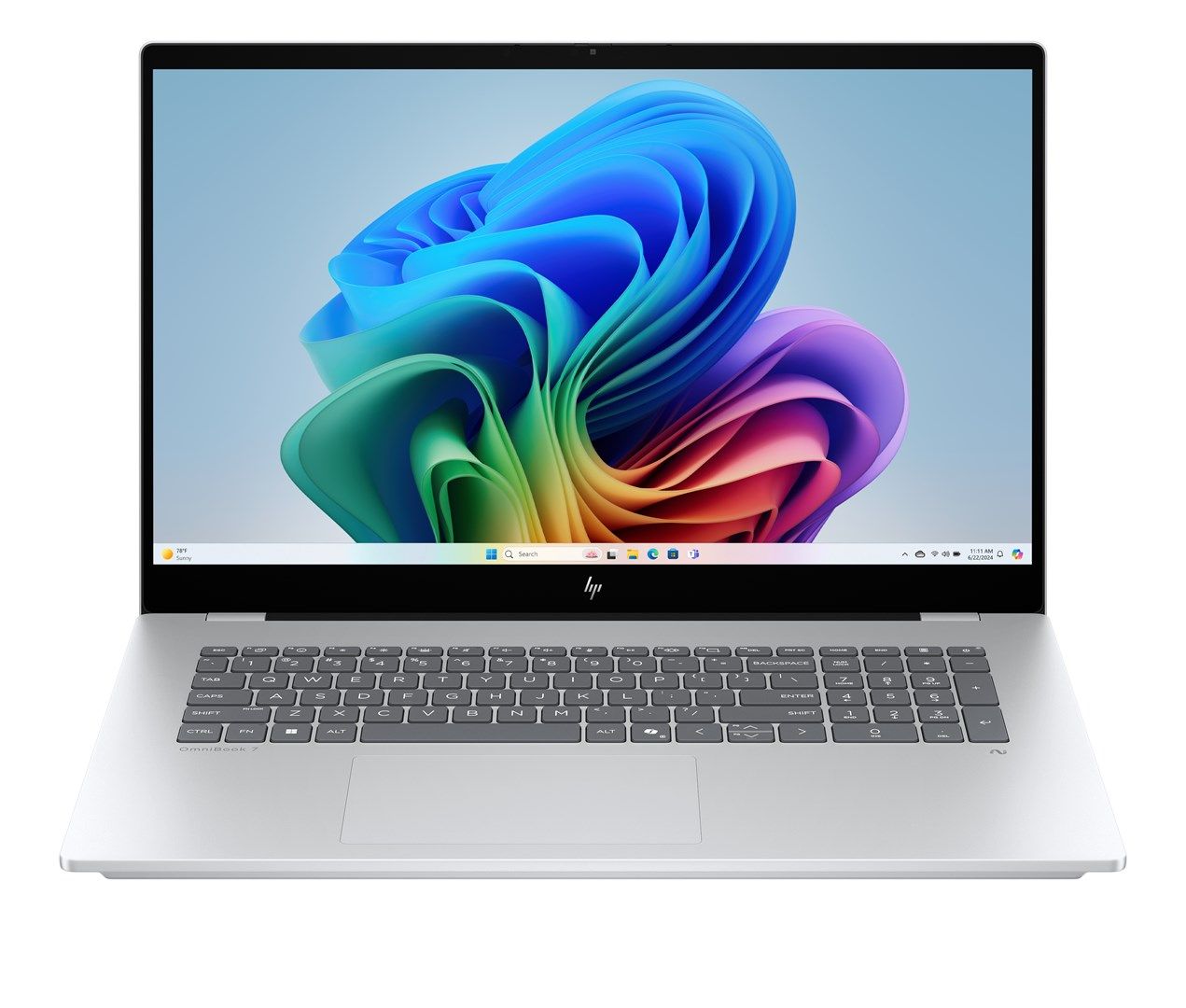 Laptop Lenovo OmniBook 7 Next Gen AI B93R4UA, 17.3 inch 1920 x 1080 Touchscreen, Intel 258V (8 C / 8 T, 2.2 GHz - 4.8 GHz, 12 MB cache, 37 W), 32 GB LPDDR5X, 1 TB SSD, Nvidia GeForce RTX 4050, Windows 11 Home