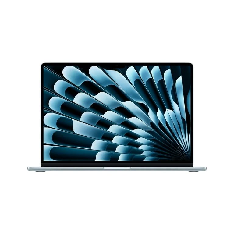 Laptop Apple MacBook Air 15 with Liquid Retina (2025), 15.3 inch 2880 x 1864, Apple M4 10-core (10 C, N/A - N/A, N/A cache, N/A), 32 GB N/A, 2 TB SSD, Apple 10-core integrat, macOS, Tastatura International, Albastru deschis Detaliu 1