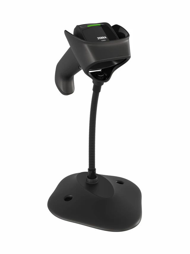 Zebra Intellistand, gooseneck, weighted