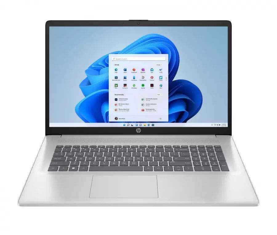 Laptop HP 17-cp3002nw CX4R8EA, 17.3 inch 1920 x 1080, AMD Ryzen 7 7730U (8 C / 16 T, 2.0 GHz - 4.5 GHz, 4 MB + 16 MB cache, 28 W), 16 GB DDR4, 1 TB SSD, AMD Radeon Graphics, Windows 11 Home