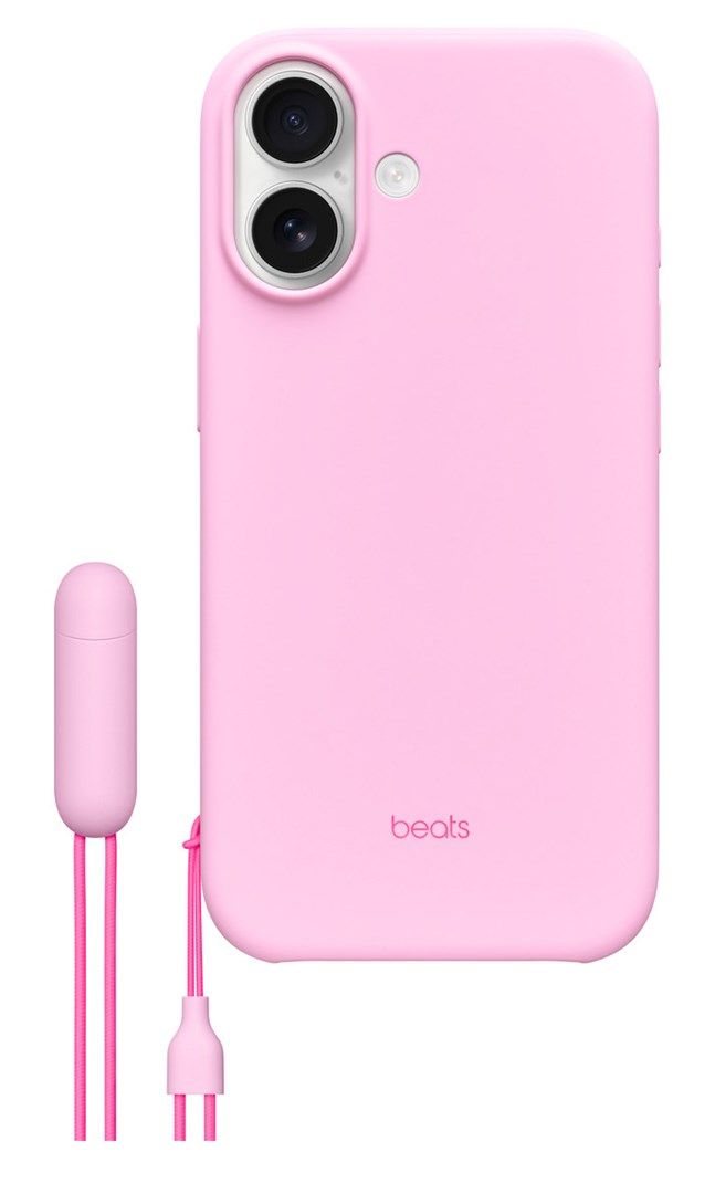 Apple Beats iPhone 17 Kickstand Case with MagSafe and Camera Control - Pebble Pink Detaliu 1