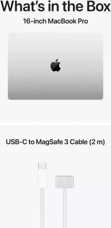 MacBook Pro 16.2 /Apple M5 Max (CPU 18-core, GPU 40-core, Neural Engine 16-core)/48GB/2TB - Silver - US KB (No Adapter) - 2026 (CTO from MGE94RO/A)