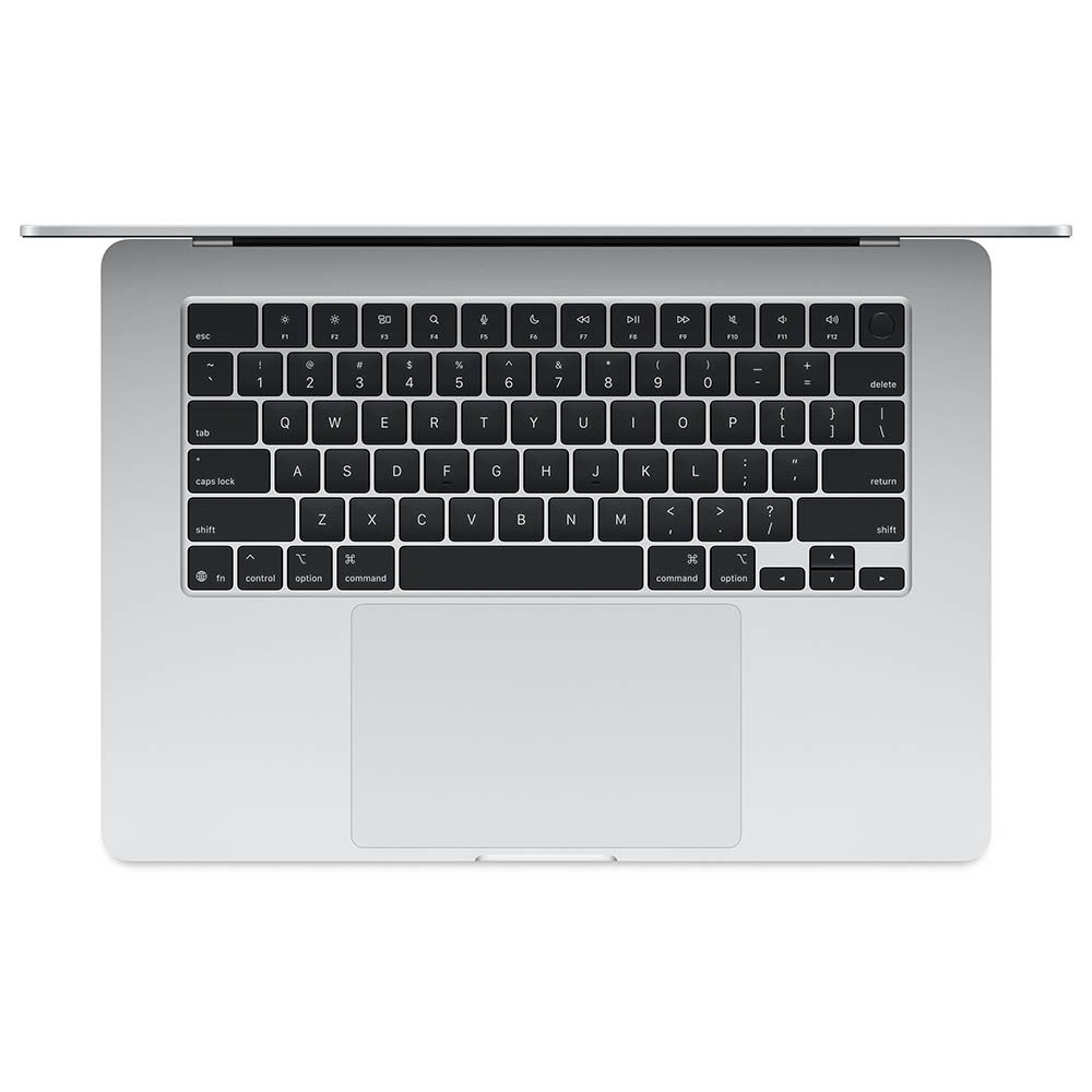Laptop Apple MacBook Air 15 MDV94RO/A, 15.3 inch 2880 x 1864, Apple M5 (10 C / 10 T, N/A - N/A, N/A cache, N/A), 24 GB LPDDR5, 512 GB SSD, Apple 10-core GPU, macOS, Tastatura US, Silver Detaliu 4