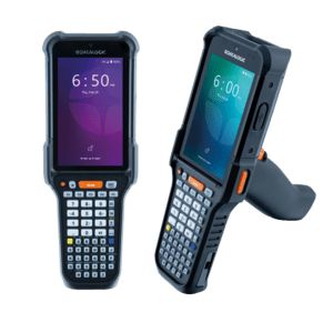 Datalogic Falcon X60, 4.3  display, long range 2D imager, 53-key alphanumeric keypad, pistol grip, 8GB RAM, 128GB storage, Wi-Fi 6E, hot swappable 7000mAh battery, IP65/IP68 rated, MIL-STD 810H.