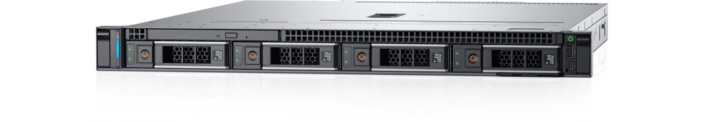 Server Dell PowerEdge R240 Rack 1U Intel Xeon E-2224, 3.4 GHz (pana la 4.6 GHz), 4 Core, 4 Threads, 8 MB, 1 x 16 GB, 1 TB HDD, 450 W_2