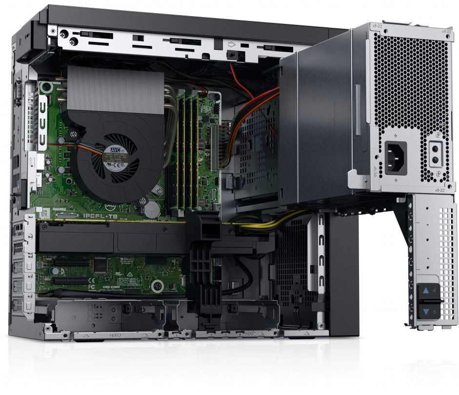 Server Dell PowerEdge T40 Tower Intel Xeon E-2224G, 4C / 4T, 3.5 GHz base, 4.7 GHz turbo, 8 MB cache, 71 W, 8 GB DDR4, 1 TB HDD, 3 x LFF, 300 W_3