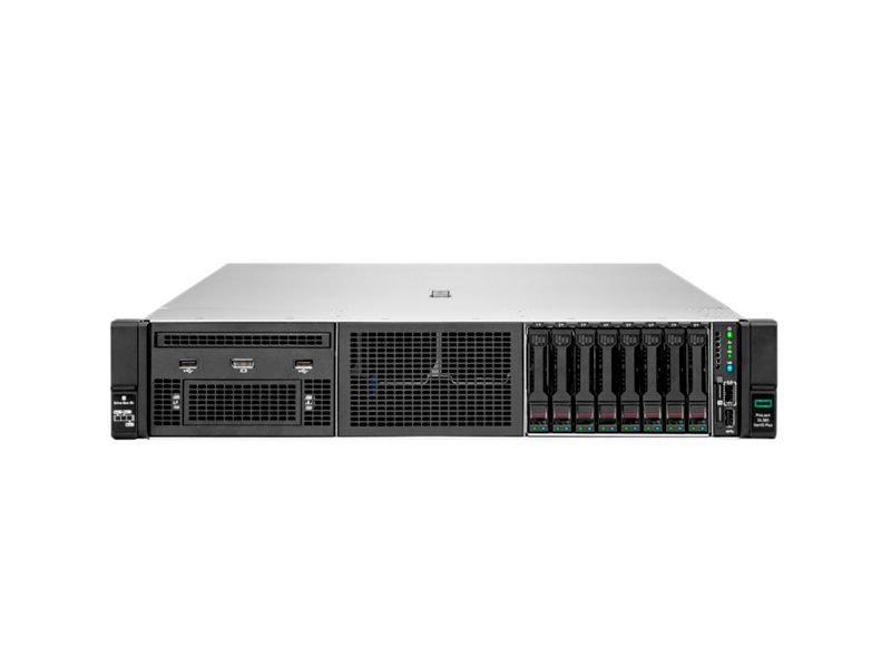 Server HPE ProLiant DL380 Gen10, Rack 2U, Intel Xeon Silver 4208 (8 C / 16 T, 2.1 GHz - 3.2 GHz, 11 MB cache, 85 W), 32 GB DDR4 ECC, fara stocare, 8 x SFF, 500 W, Fara sistem de operare
 [7 buc]Memorie server Micron 32 GB DDR4 ECC RDIMM 3200 MHz 2Rx4
 [2 buc]HPE 2.4TB SAS 10K SFF BC 512e MV HDD
 [4 buc]SSD server Samsung PM893 960 GB 2.5