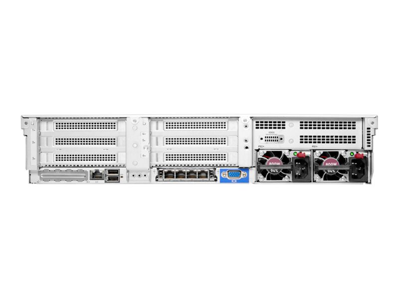 Server HPE ProLiant DL380 Gen10, Rack 2U, Intel Xeon Silver 4208 (8 C / 16 T, 2.1 GHz - 3.2 GHz, 11 MB cache, 85 W), 32 GB DDR4 ECC, fara stocare, 8 x SFF, 500 W, Fara sistem de operare
 [7 buc]Memorie server Micron 32 GB DDR4 ECC RDIMM 3200 MHz 2Rx4
 [2 buc]HPE 2.4TB SAS 10K SFF BC 512e MV HDD
 [4 buc]SSD server Samsung PM893 960 GB 2.5