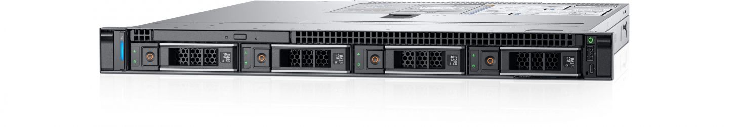 Server Dell PowerEdge T340 Tower Intel Xeon E-2224, 4C / 4T, 3.4 GHz base, 4.6 GHz turbo, 8 MB cache, 71 W, 1 x 16 GB DDR4, 1 TB HDD, 8 x LFF, 495 W_2