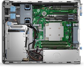 Server DELL PowerEdge T160, Tower, Intel Xeon 6325P (4 C / 4 T, 3.50 GHz - 5.20 GHz, 12 MB cache, 55 W), 32 GB DDR5 ECC, 2 x 480 GB SSD, 3 LFF + 2 SFF, 300 W, Windows Server 2025 Standard