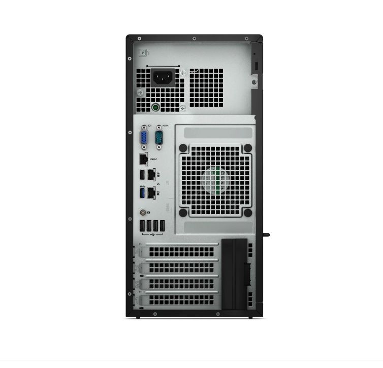 PowerEdge T150 Tower Server Intel Xeon E-2314 2.8GHz, 8M Cache, 4C/4T, Turbo (65W), 3200 MT/s, 16GB UDIMM, 3200MT/s, ECC, 2TB 7.2K RPM SATA 6Gbps 512n 3.5in Cabled Hard Drive, 3.5