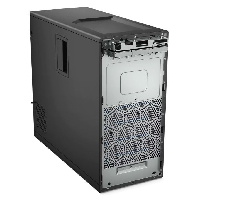 PowerEdge T150 Tower Server Intel Xeon E-2314 2.8GHz, 8M Cache, 4C/4T, Turbo (65W), 3200 MT/s, 16GB UDIMM, 3200MT/s, ECC, 2TB 7.2K RPM SATA 6Gbps 512n 3.5in Cabled Hard Drive, 3.5