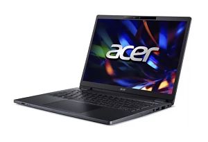Laptop Acer Travel Mate P4 TMP414-53-TCO, 14 inch 1920 x 1200, Intel Core i5-1335U (10 C / 12 T, 1.3 GHz - 4.6 GHz, 12 MB cache, 55 W), 16 GB DDR4, 512 GB SSD, Intel Graphics, Windows 11 Pro, Tastatura Romanian, Negru