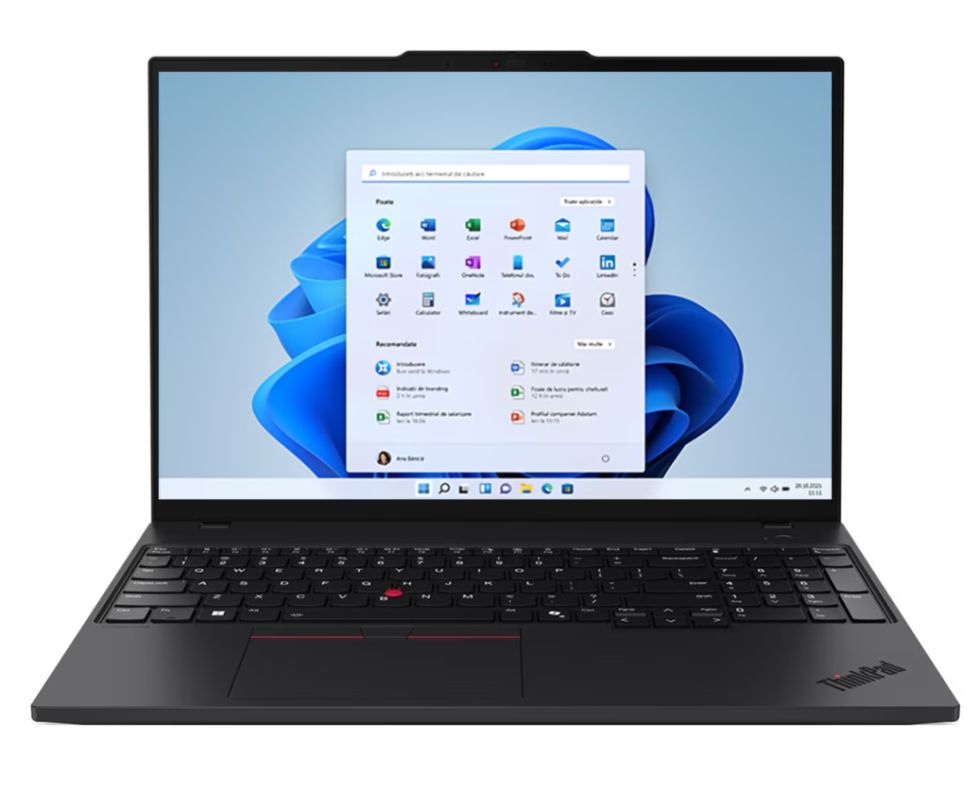 Laptop Lenovo ThinkPad P16s Gen 4 21QR0034CK, 16 inch 1920 x 1200, AMD AI 7 PRO 350 (8 C, 2.00 GHz - 5.0 GHz, 16 MB cache, 45 W), 32 GB LPDDR5X, 1 TB SSD, AMD AMD Radeon 880M, Windows 11 Pro, Tastatura Czech / Slovak, Black