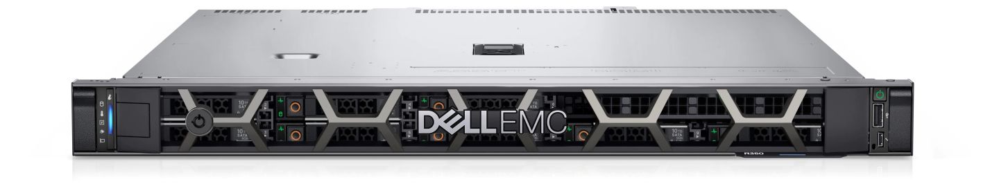 Dell PowerEdge R350 Rack Server,Intel Xeon E-2334 3.4GHz(4C/8T),16GB UDIMM 3200MT/s,2x4TB 7.2K RPM SATA 6Gbps(4x3.5