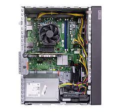 Server Lenovo ThinkSystem ST45 V3, Tower, AMD EPYC 4124P (4 C / 8 T, 3.80 GHz - 5.10 GHz, 32 MB cache, 65 W), 16 GB DDR5 ECC, 2 x 960 GB SSD, 3 LFF + 1 SFF, 500 W