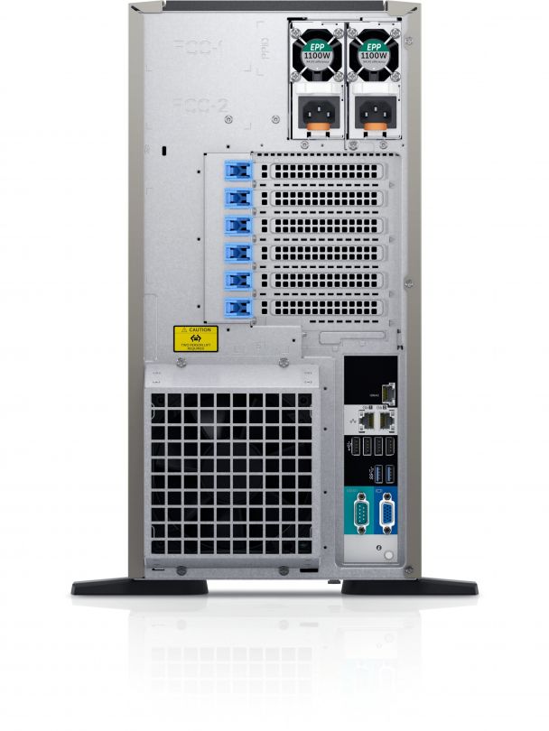 Server Dell PowerEdge T440 Tower Intel Xeon Silver 4210, 10C / 20T, 2.2 GHz base, 3.2 GHz turbo, 13.75 MB cache, 85 W, 1 x 16 GB DDR4, 600 GB HDD, 8 x LFF, 495 W_4