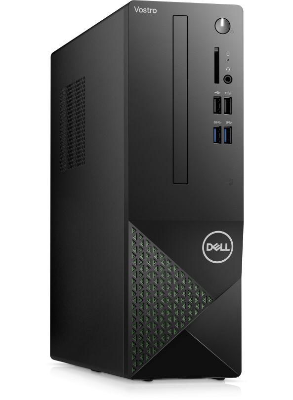 Dell Vostro 3710 Desktop,Intel Core i5-12400(6 Cores/18MB/2.5GHz to 4.4GHz),8GB(1X8)DDR4 3200MHz,256GB(M.2)NVMe PCIe SSD+1TB(HDD)7200rpm,noDVD,Intel UHD 730 Graphics,802.11ac(1x1)WiFi+BT,Dell Mouse MS116,Dell Keyboard KB216,Ubuntu,3Yr ProSupport_3