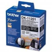 Brother  DK11201 Etichete de hartie standard pentru adrese 29 mm x 90 mm, negru/alb, 400 buc_1