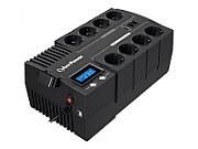 UPS CYBER POWER Line Int. cu management, LCD, brick,  1200VA/ 720W, AVR, 8 x socket Shucko, display LCD, 2 x baterie 12V/5.8Ah, Backup 51-80min, incarc.8h, USB, USB Charger Port, combo RJ45, GreenPower (Energy Saving), 