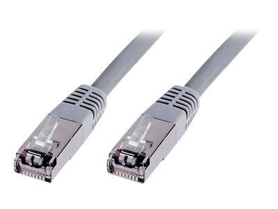 DIGITUS CAT 5e F-UTP patch cable PVC AWG 26/7 length 0.5 m color grey_1