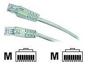 PATCH CORD UTP GEMBIRD Cat5e, cupru-aluminiu, 2 m, negru, AWG26, 