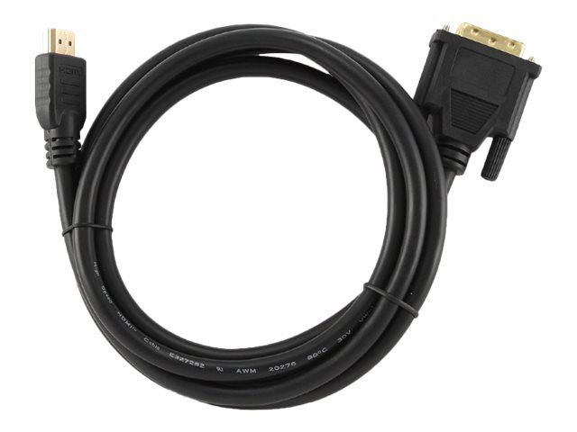 GEMBIRD CC-HDMI-DVI-0.5M Gembird HDMI to DVI male-male cable with gold-plated connectors 0.5m_3