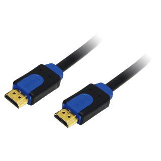 CABLU video LOGILINK, HDMI (T) la HDMI (T), 1m, premium, conectori auriti, rezolutie maxima 4K (3840 x 2160) la 60 Hz, negru,  CHB1101  (include TV 0.75 lei)