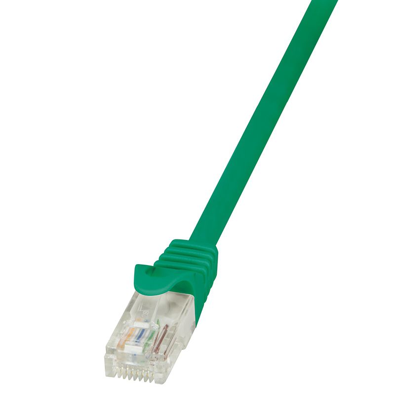 PATCH CORD UTP LOGILINK Cat5e, cupru-aluminiu, 7.5 m, verde, AWG26, 