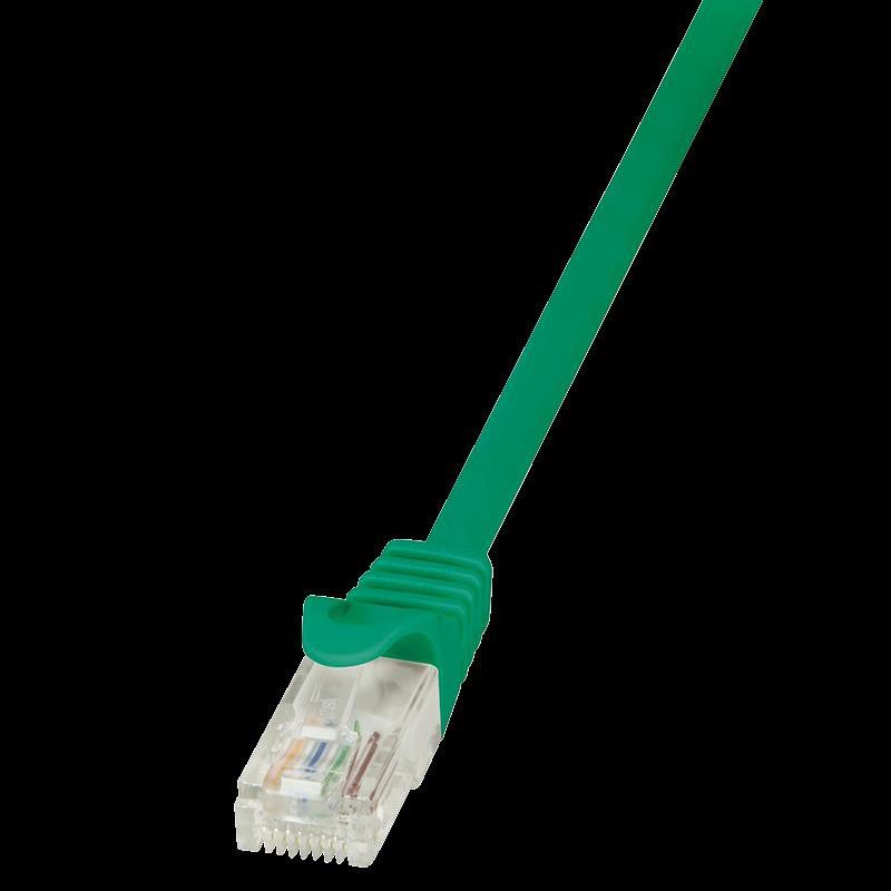 PATCH CORD UTP LOGILINK Cat5e, cupru-aluminiu, 10 m, verde, AWG26, 